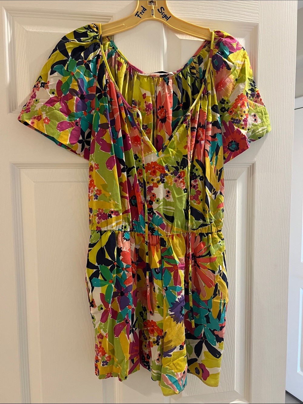 Trina Turk Multicolor Floral Jumpsuit Romper
